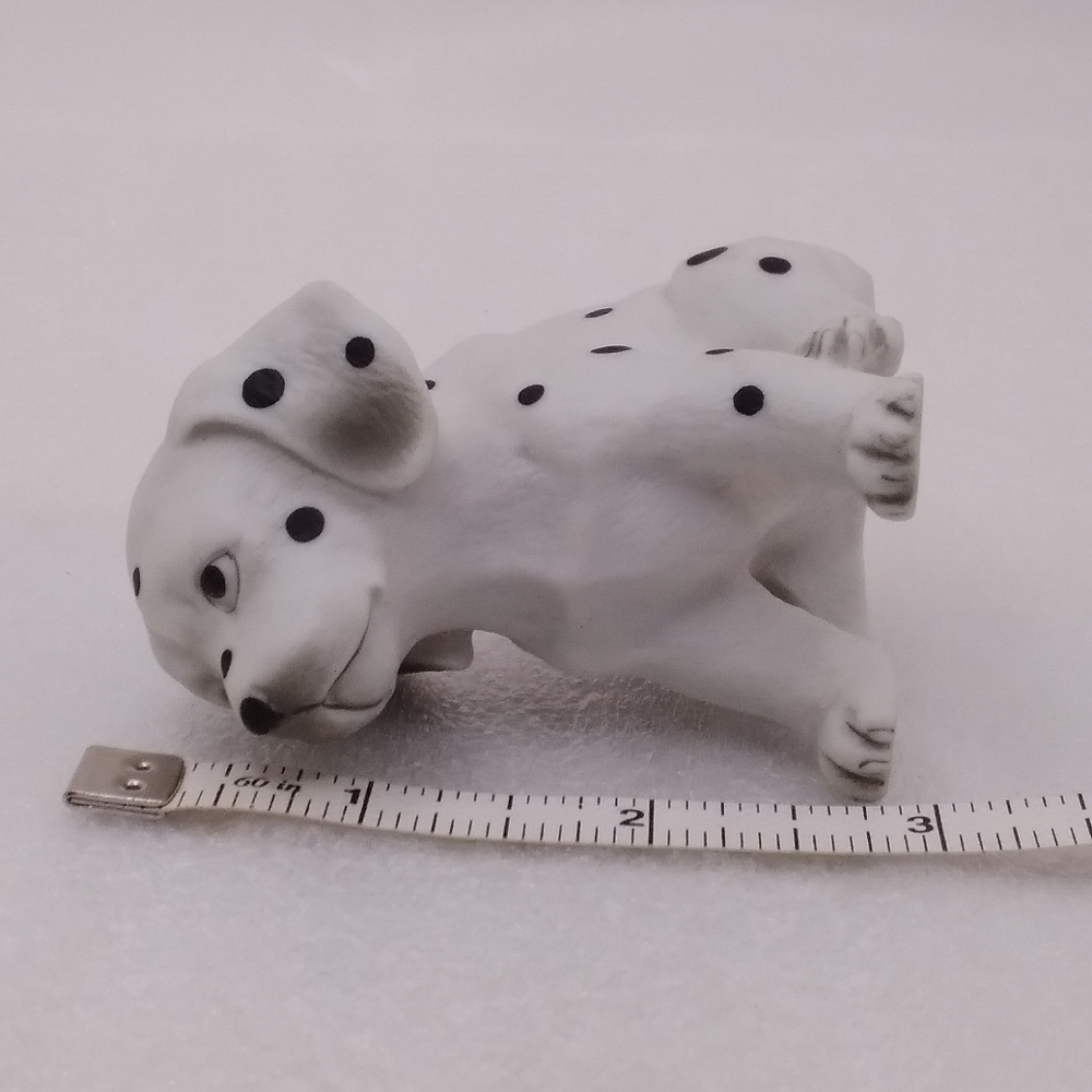 Homco Dalmatian Puppy Dog Figurine #1467 White with Black Spots ~3" tall - Picture 6 of 10
